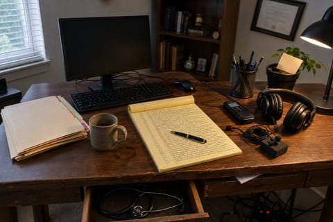 The Desk Drawer, a past case